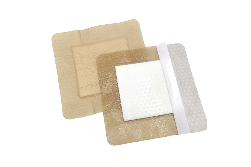 Curativo de espuma de gel de silicone de ilha multicamadas