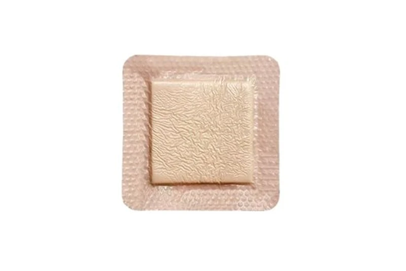Curativo de espuma de gel de silicone com contorno de calcanhar