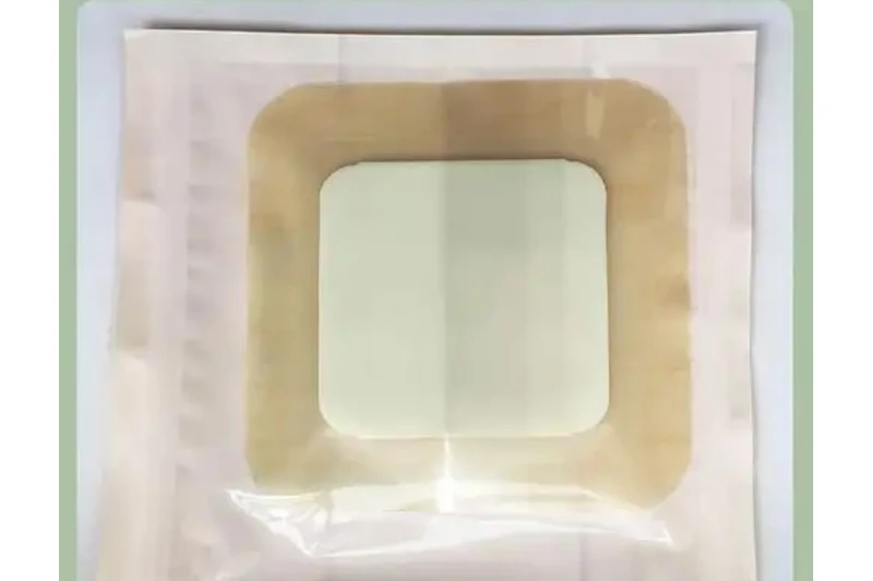 Curativo de espuma de gel de silicone com contorno de calcanhar