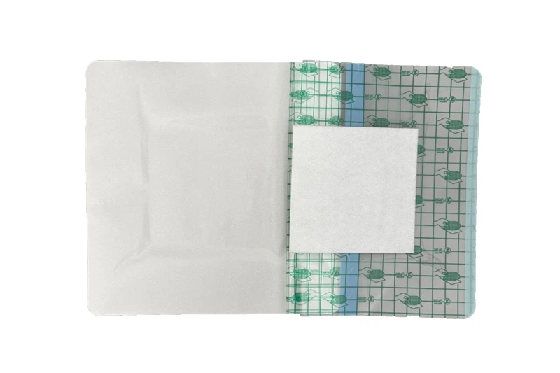 Curativo adesivo suave est&eacute;ril para feridas em ilha
