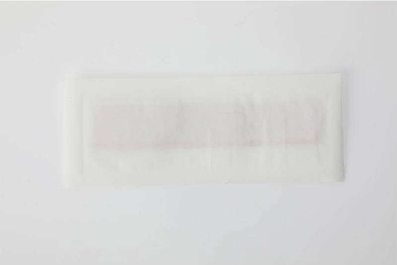 Folhas de fita de silicone bege para cicatrizes de resist&ecirc;ncia extra