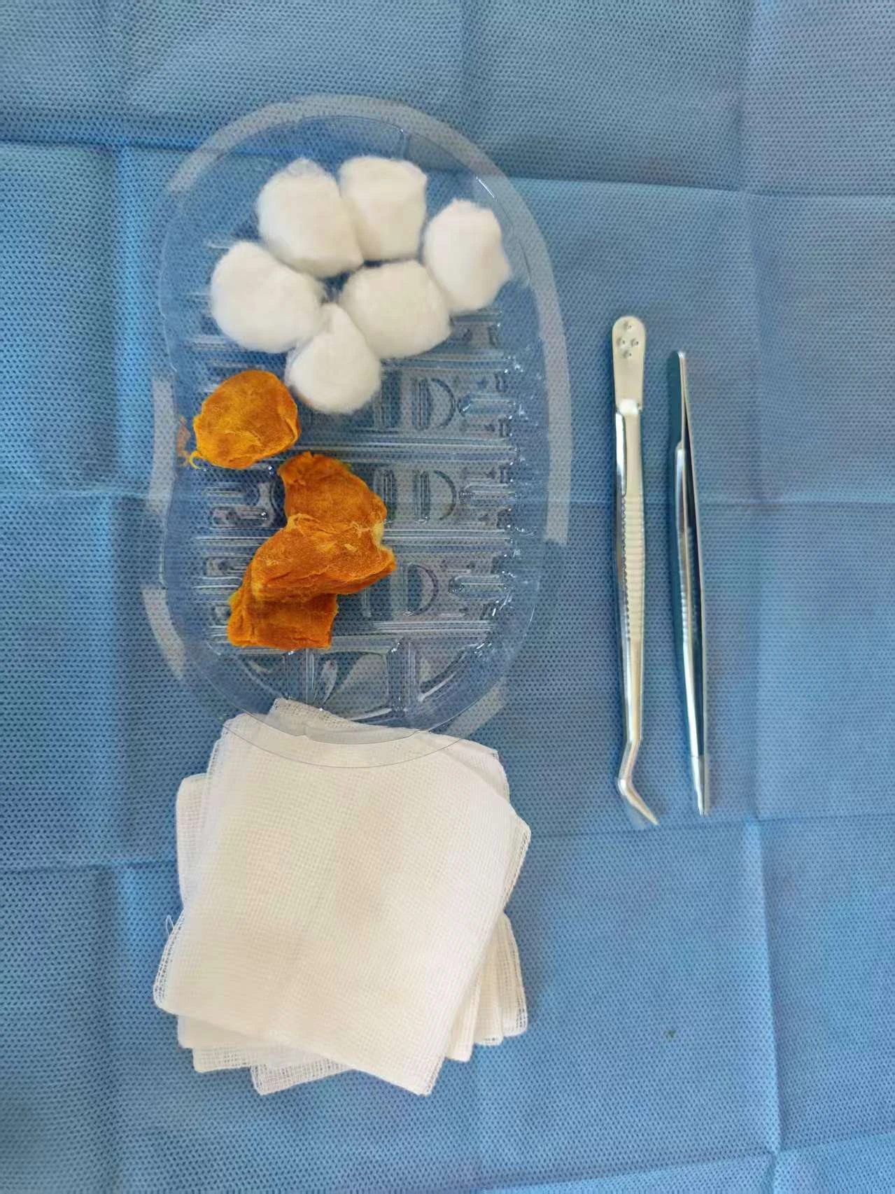 Kit de enfermagem descart&aacute;vel tipo C - conjunto de troca de curativo est&eacute;ril